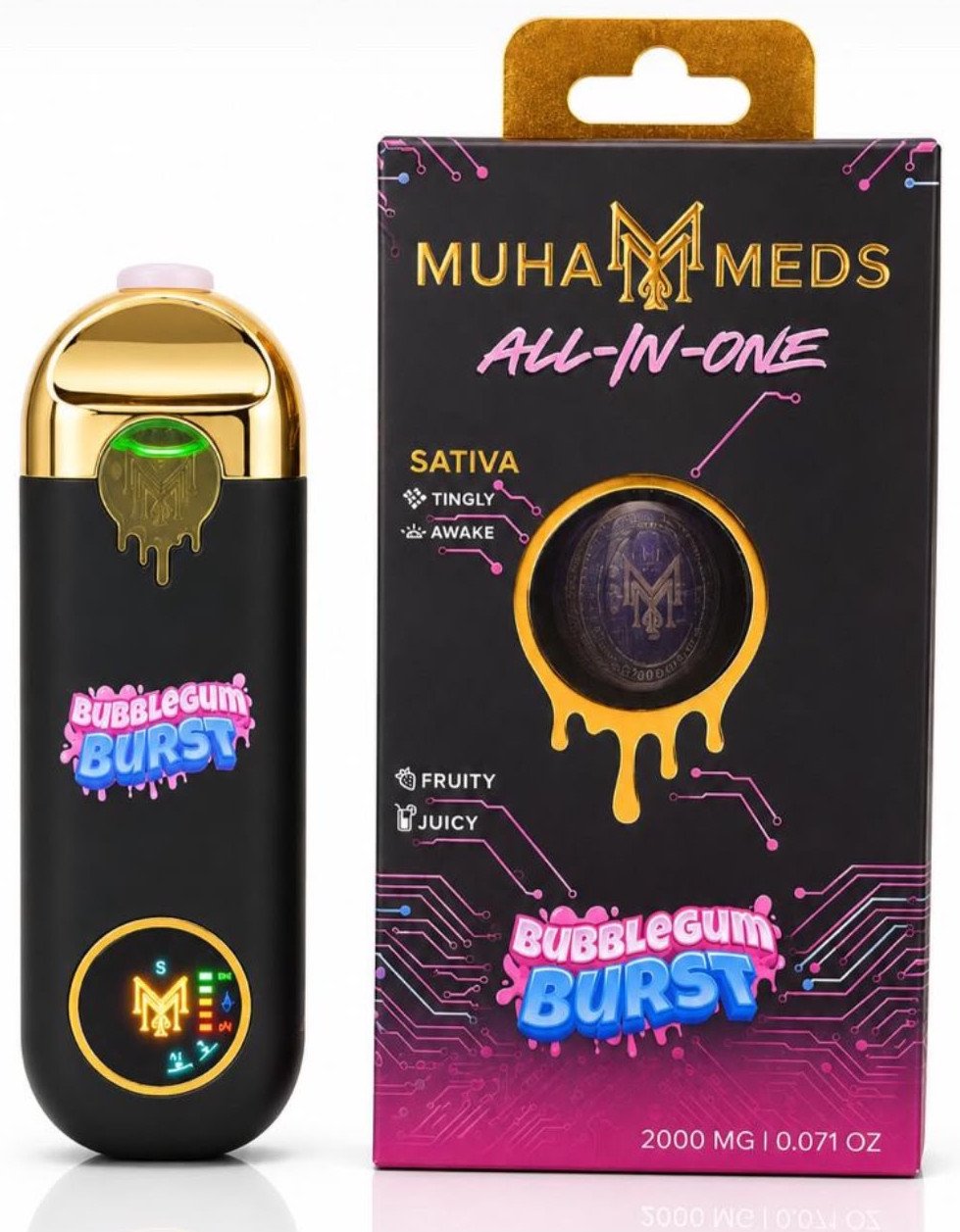 Muha Meds – Bubblegum Burst Muha Meds