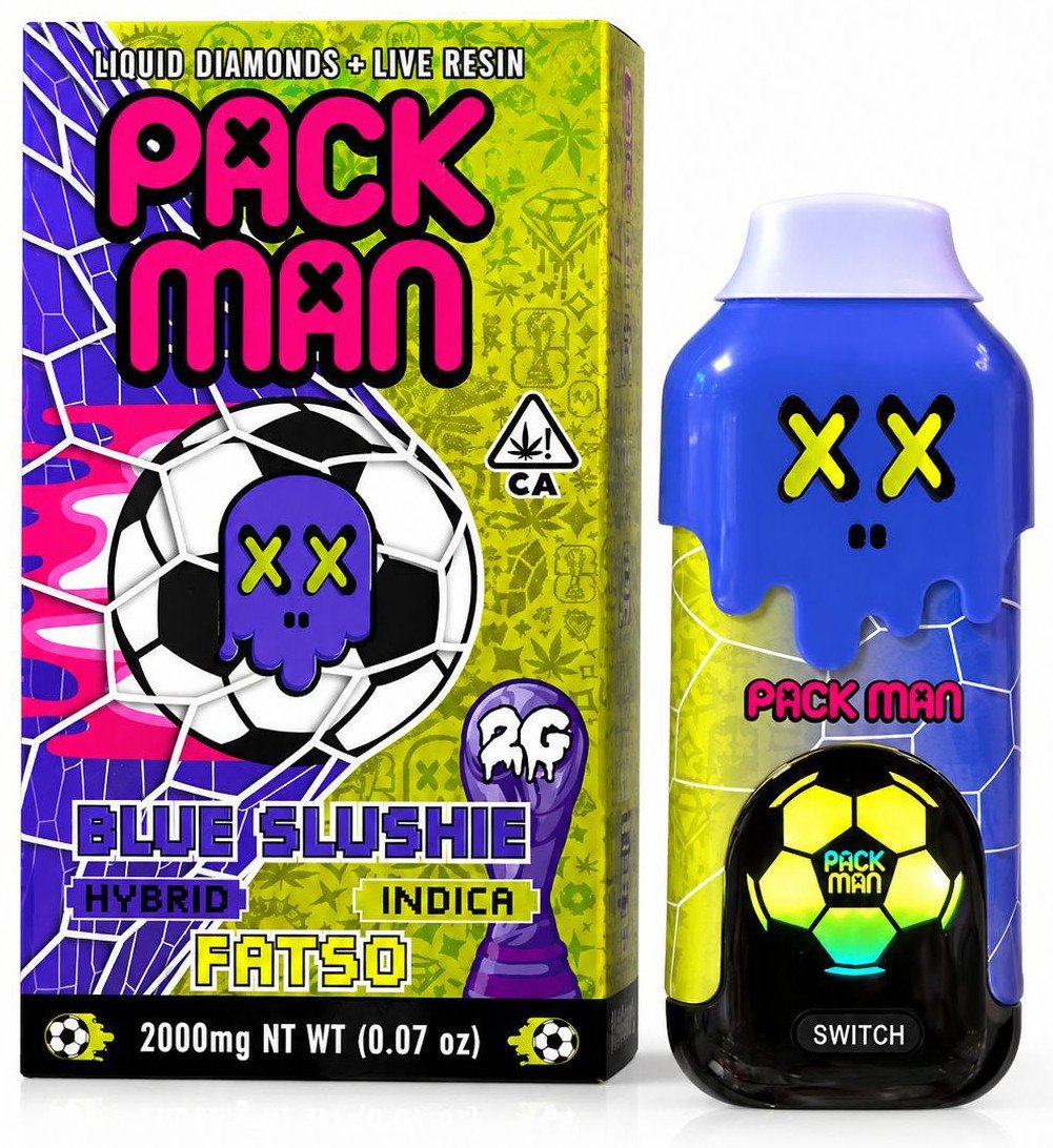 Packman – Blue Slushie x Fatso Packman