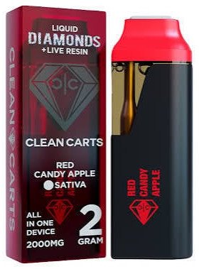 Clean Carts – Red Candy Apple Clean Carts