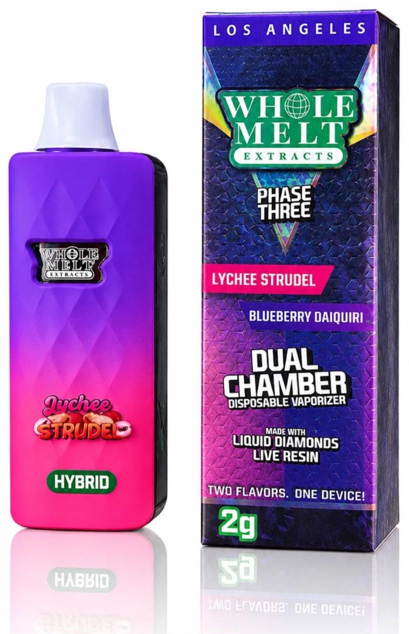 Whole Melt Extracts – Lychee Strudel x Blueberry Daiquiri Whole Melt Extracts