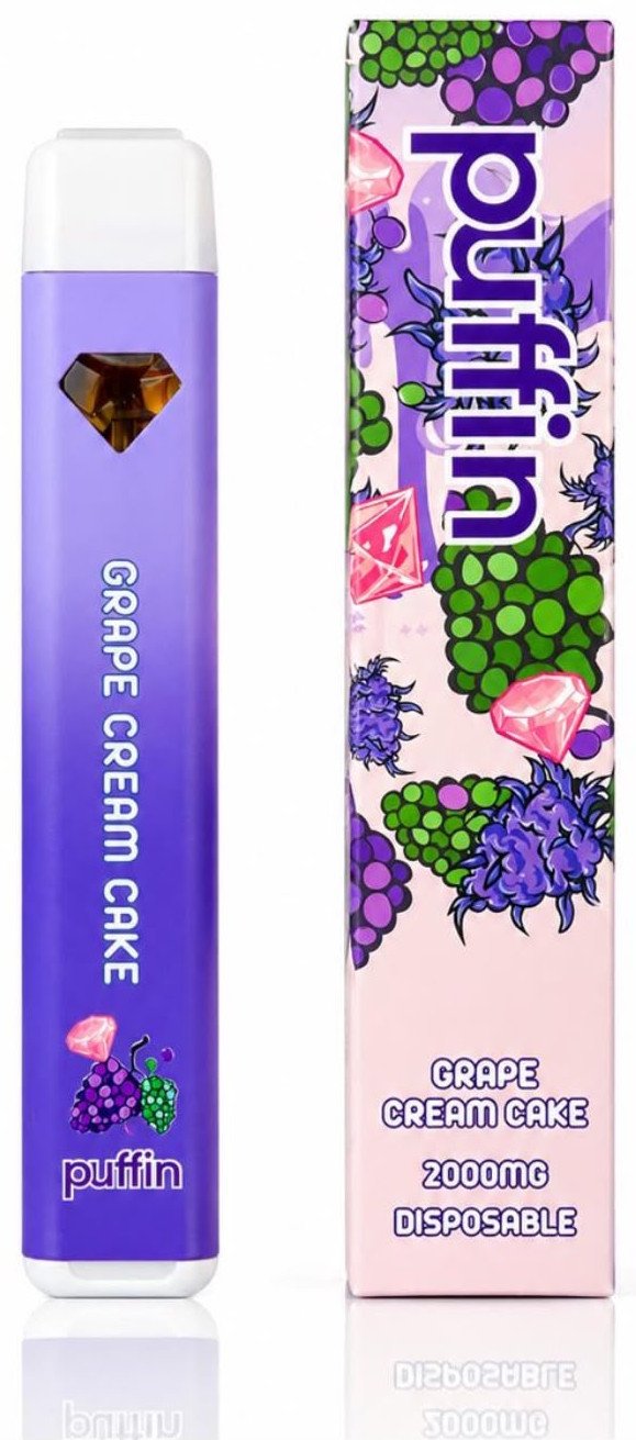 Puffin – Grape Cream Cake Puffin