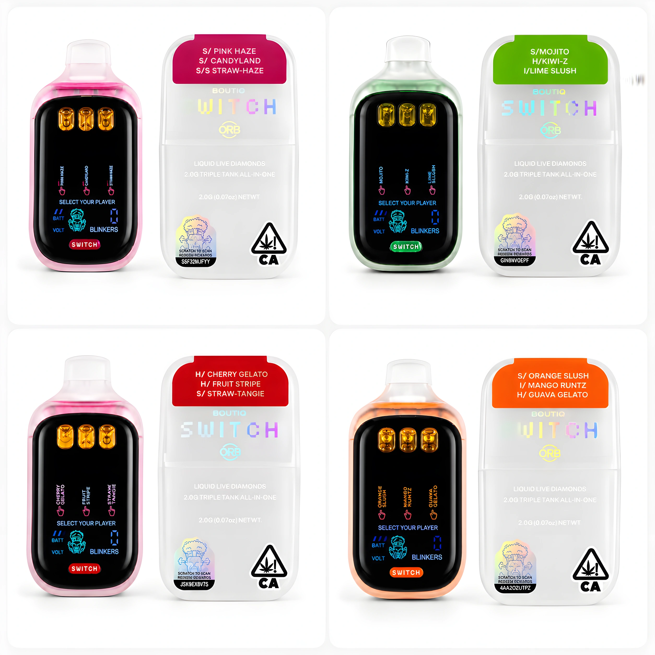 Boutiq Switch – Liquid Live Diamonds 2G Boutiq