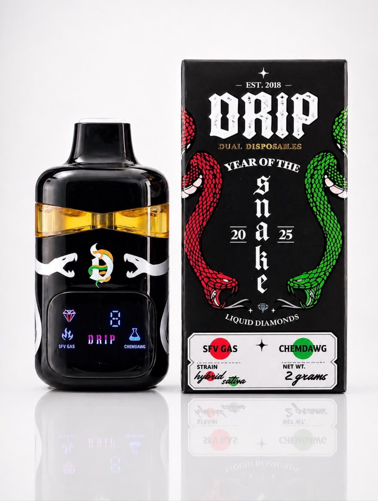 DRIP Year of the Snake – SFV Gas x Chemdawg 2G DRIP