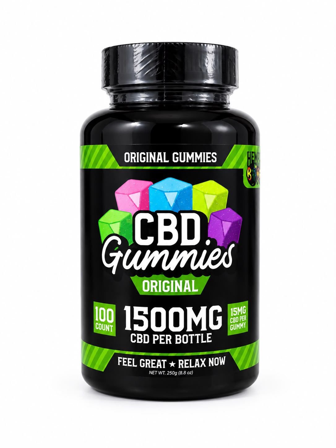 Gomitas CBD Original 1500 mg – 100 pzas