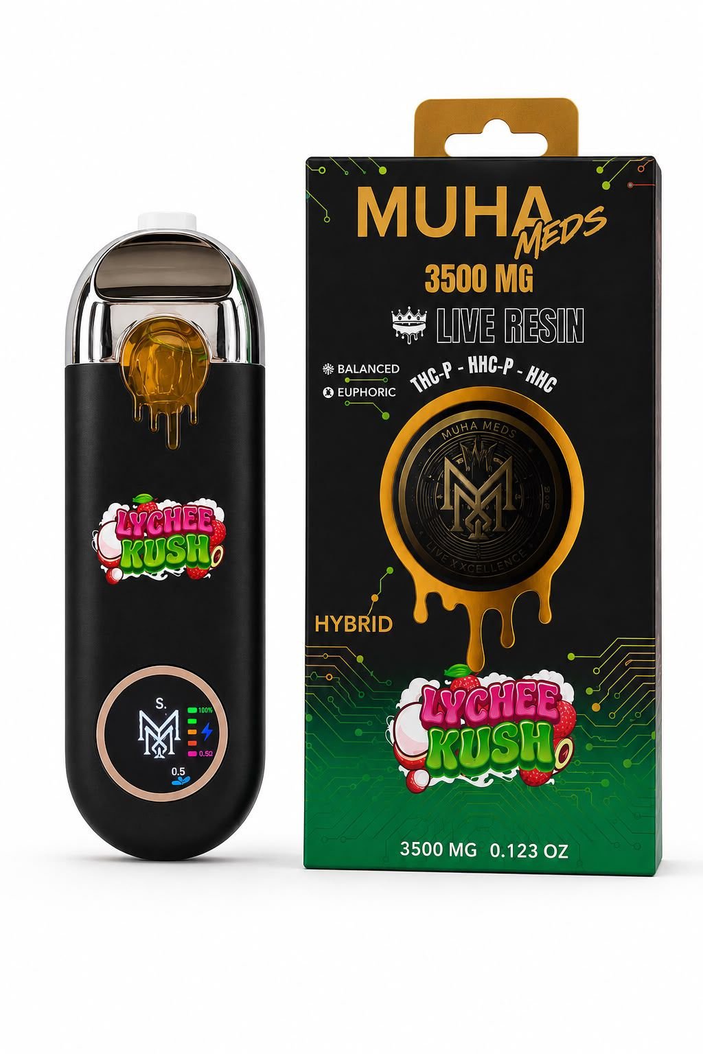 Muha Meds – Lychee Kush 3.5G Muha Meds